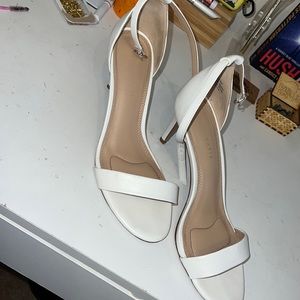 Kelly & Katie White Heels